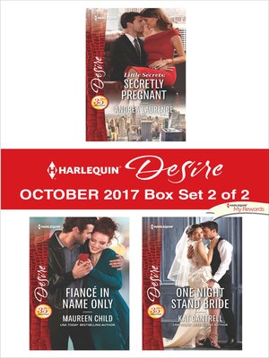 cover image of Harlequin Desire October 2017--Box Set 2 of 2